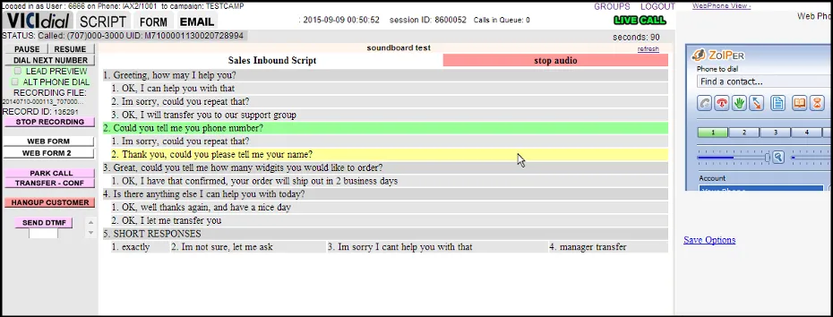 Agent Audio Soundboards